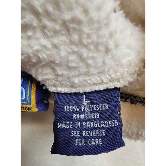 Vintage 90s/Y2k Disney Pooh Tigger Buddies Fleece Pullover Hoodie Size L - Picture 4 of 5